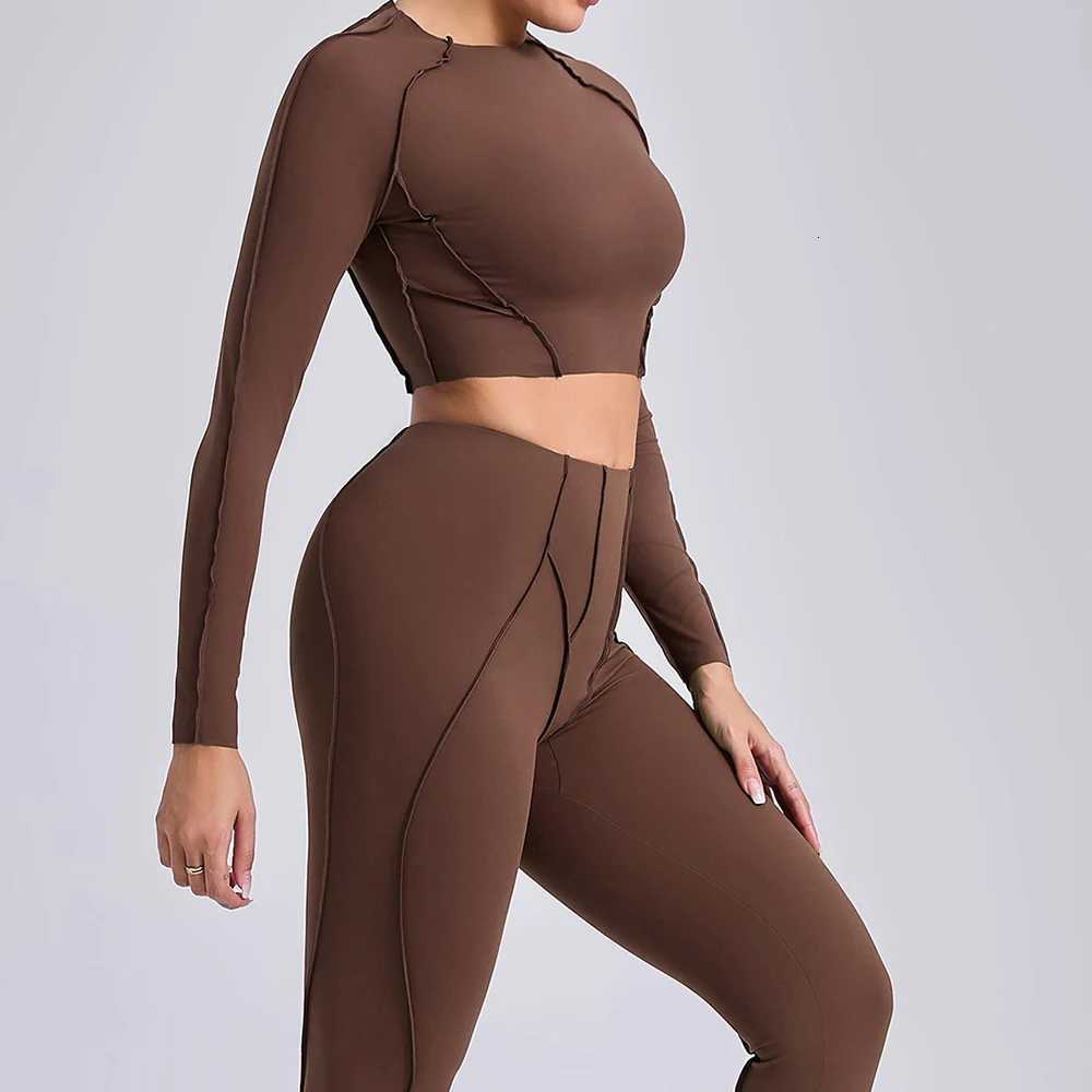 Long Sleeve Gym Shirts Sport Top Fitness Yoga Clothes for Women Active Wear Sports Shirt Elastic Fitness Yoga Running ShirtsXJ251029