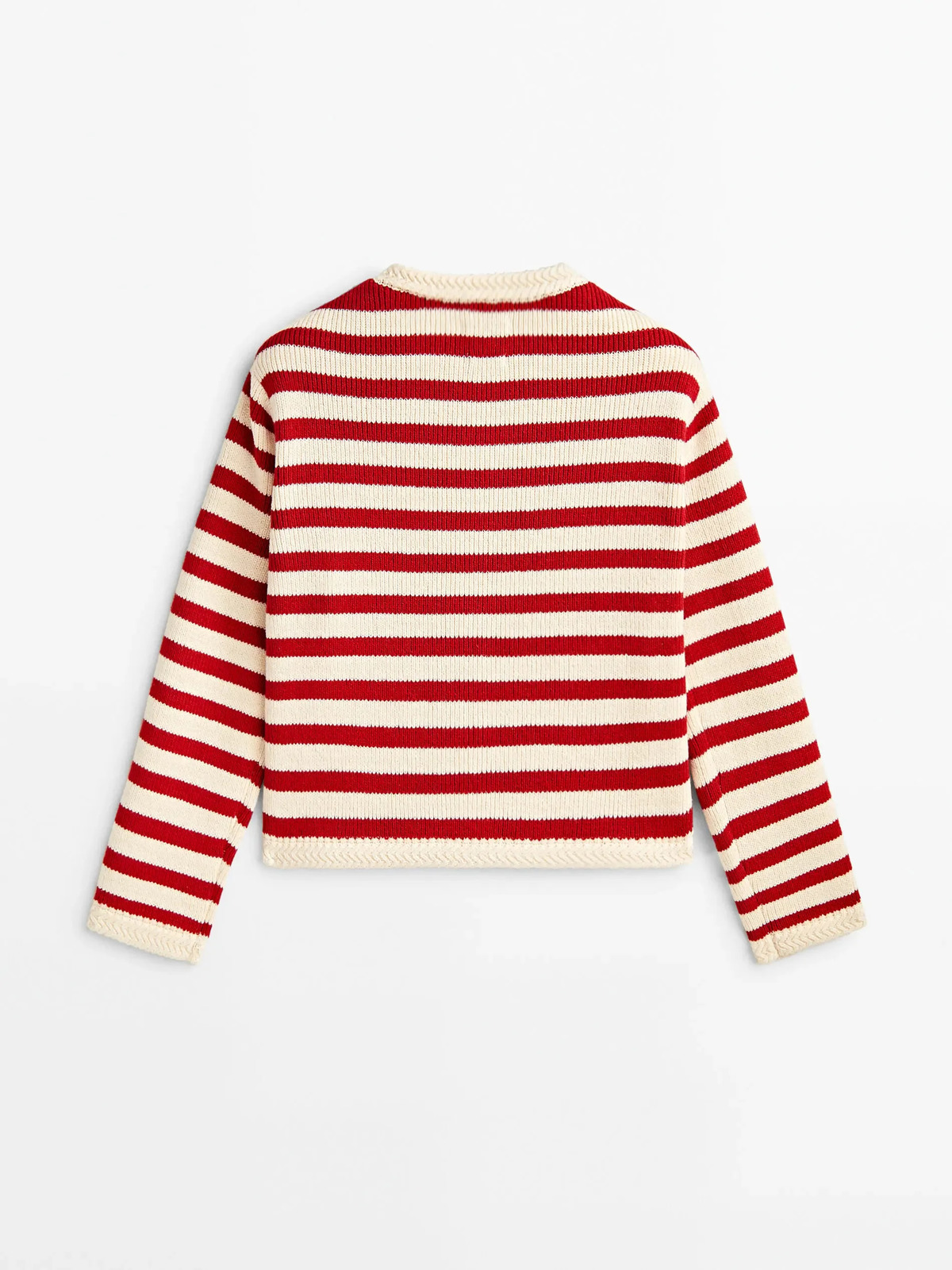 Ethereal MD womens spring style of Slimfit buckle classic striped cardigan for women 251013