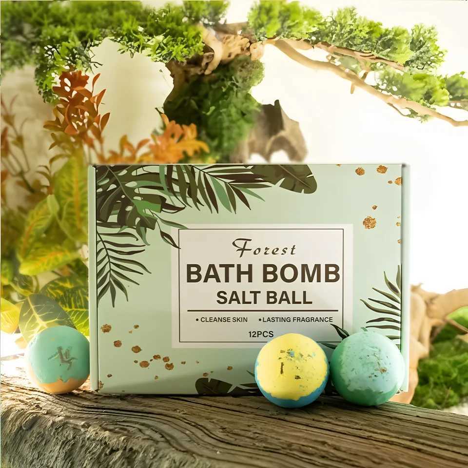 12pcs Bath Bomb Gift Box Body Care Spa Bath Rich in Essential Oils Moisturizing Dry Skin Suitable for Women and Men L251029