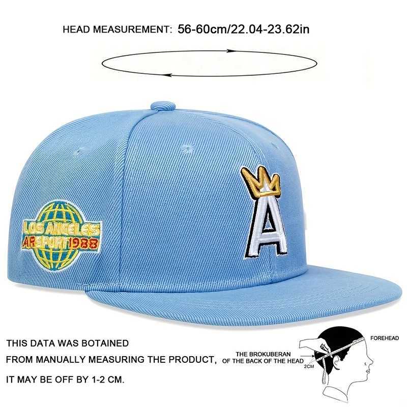 Unisex A letter crown Embroidery Hiphop Hats Spring Autumn Outdoor Adjustable Casual Baseball Caps Sunscreen HatW251029