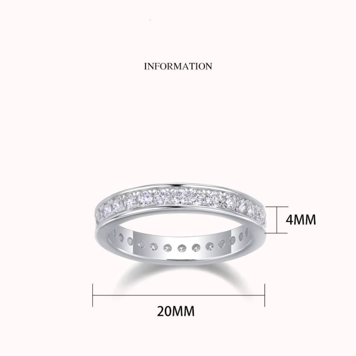 Best Selling Unisex Silver Jewelry Moissanite Baguette Shape Ring with Classics Design Party Wedding Gift for Women Children