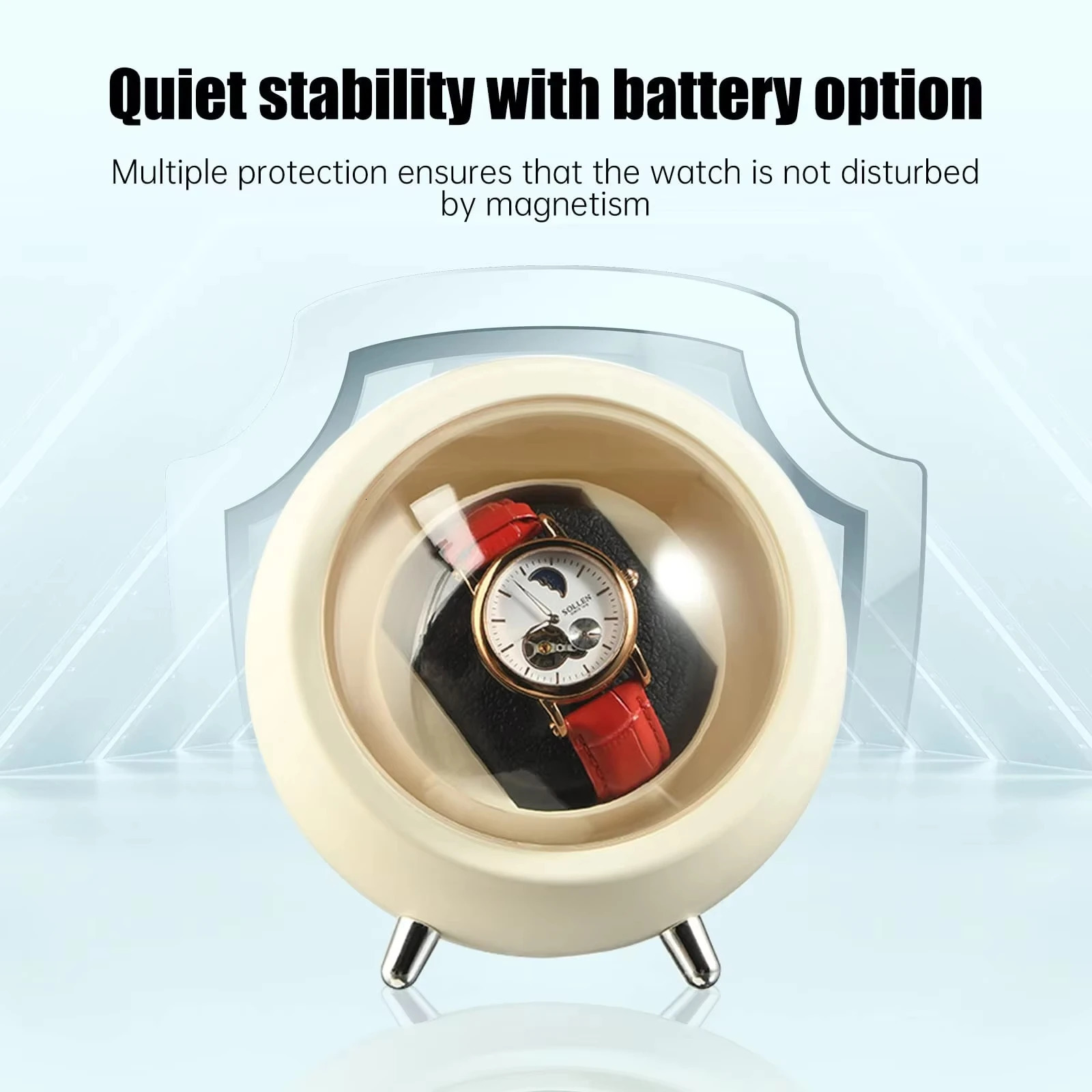 Watch Winders for Automatic Watches Usb Power Used Globally Motor Mechanical Watch Rotate Stand Box Fashion Desktop Decoration i251029