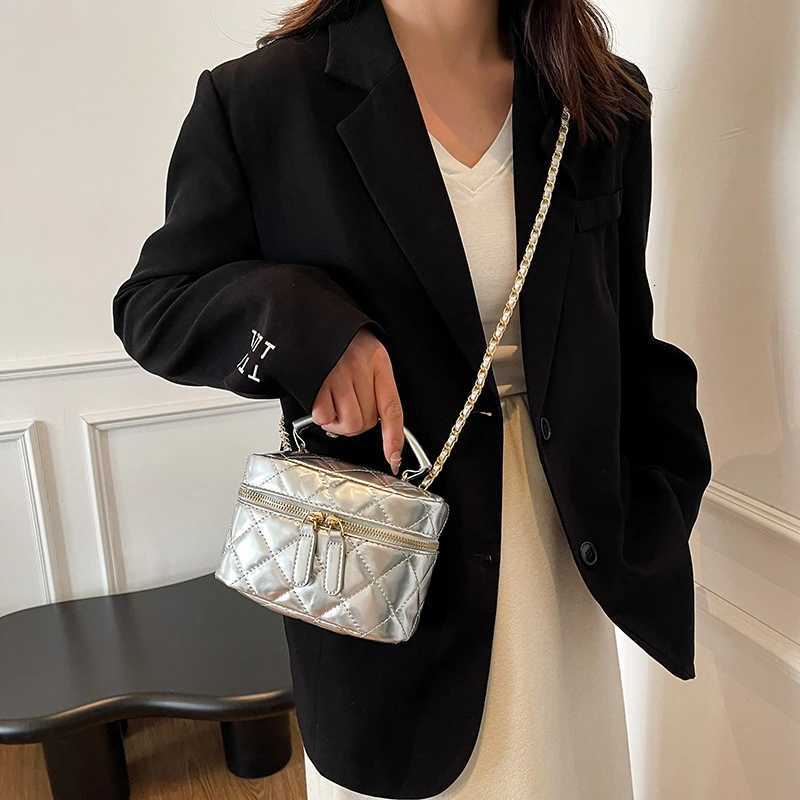 Womens Luxury Handbag Brand Crossbody Bags Mini Female Chains Shoulder Messenger Hand Bags Silver Box Purses And Handbags Black W251029