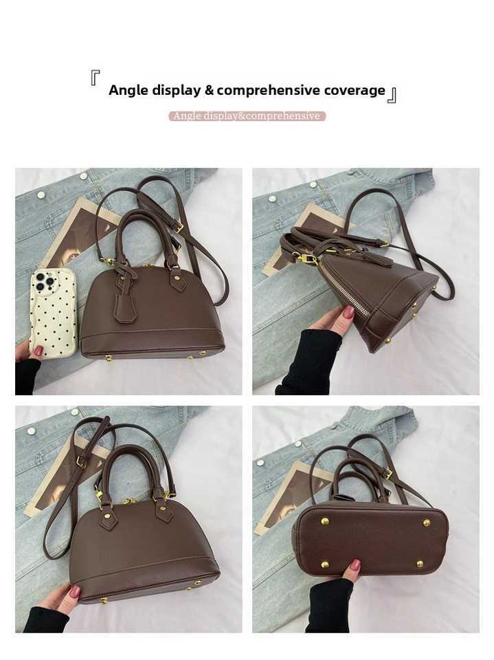 Chic Leather Shoder Bag For Ladies Luxury Brand Handbags Collecti Trendy Crossbody Practical Tote Bags1 D251029