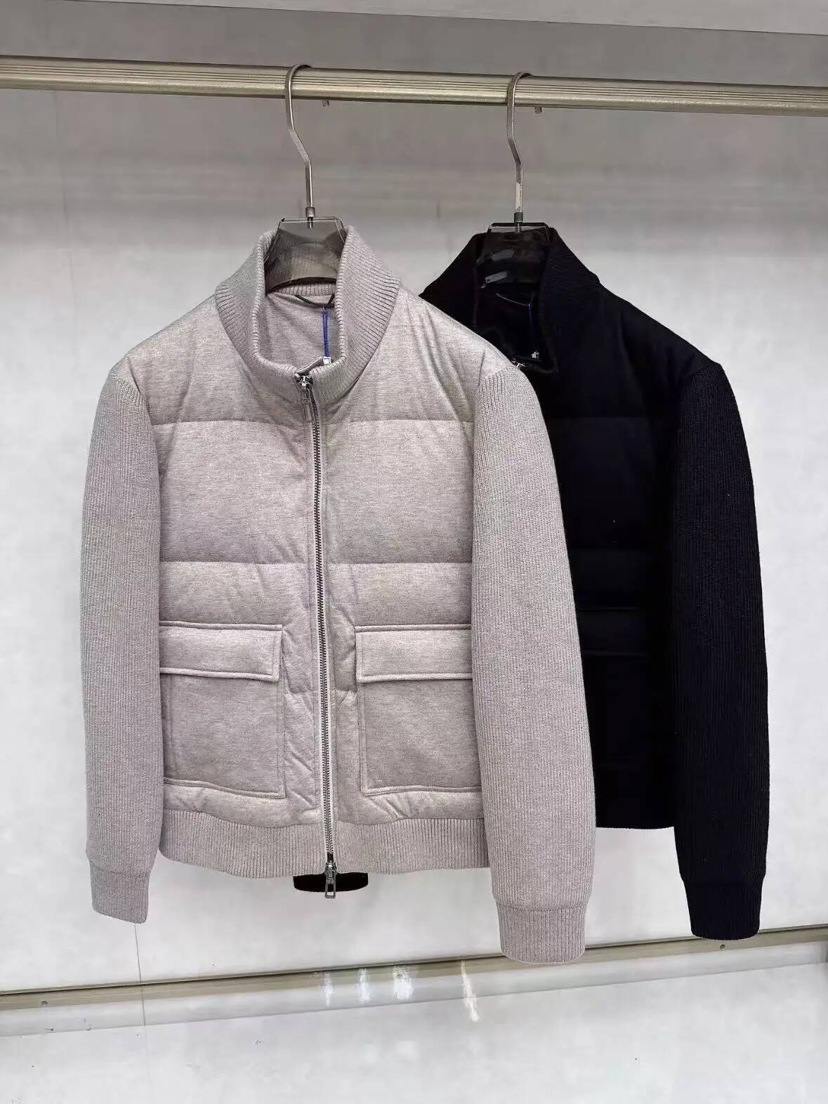 LP Wool Blend Men's Casual Down Jacket