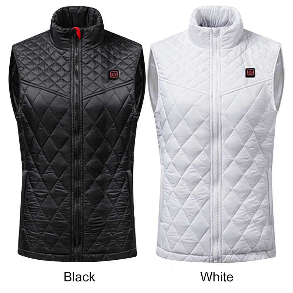Women Electric Heating Vest Washable Electric Thermal Jacket 3 Heating Levels 9 Zone Heating for Sports Hunting Hiking W251029