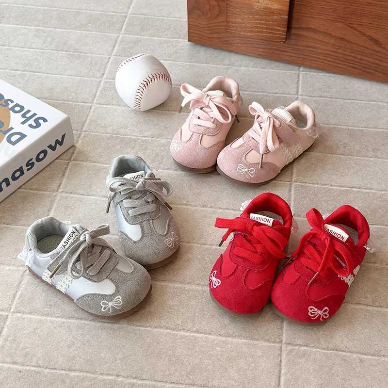 Casual Sneakers Running 2025 Autumn New Fashion Walking Baby Boys Lace Girls Soft Children Sport Shoes C260130