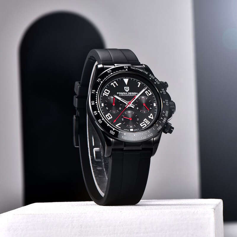 PAGANI DESIGN New Six-Hand Small Dial Calendar Luminous Men's Quartz Watch PD-1687