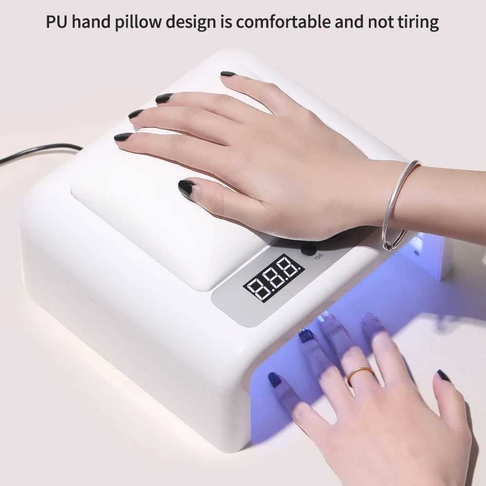 Foldable UV LED Nail Lamp and Nail Dryer with 72 LED Beads High Power Fast Curing for Gel Nails J251117