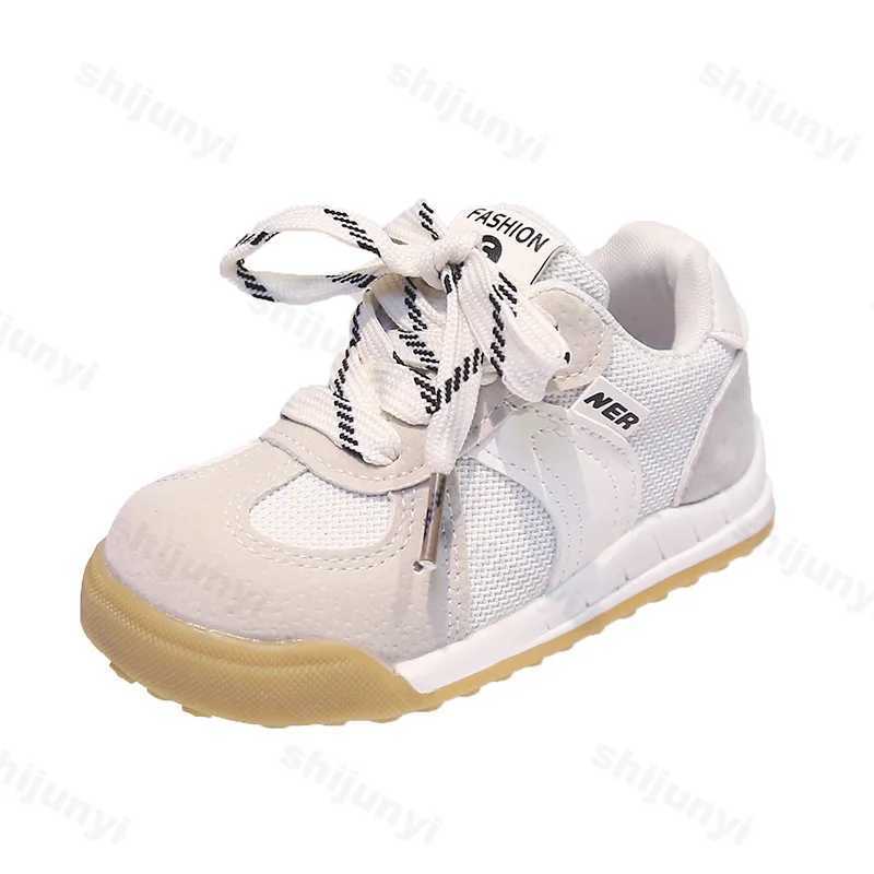 Children Sneakers Board Mesh Breathable 2025 Girls Fashion Boys Antislip Kids Casual Toddler Outdoor Running Shoes H260130