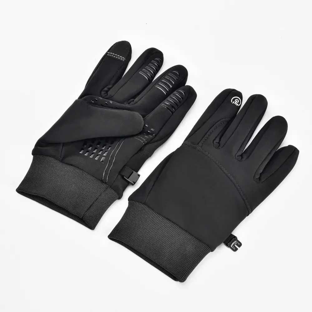 Thermal Touchscreen Cycling Gloves Windproof WaterResistant Winter Bike Gloves with AntiSlip Grip J251029