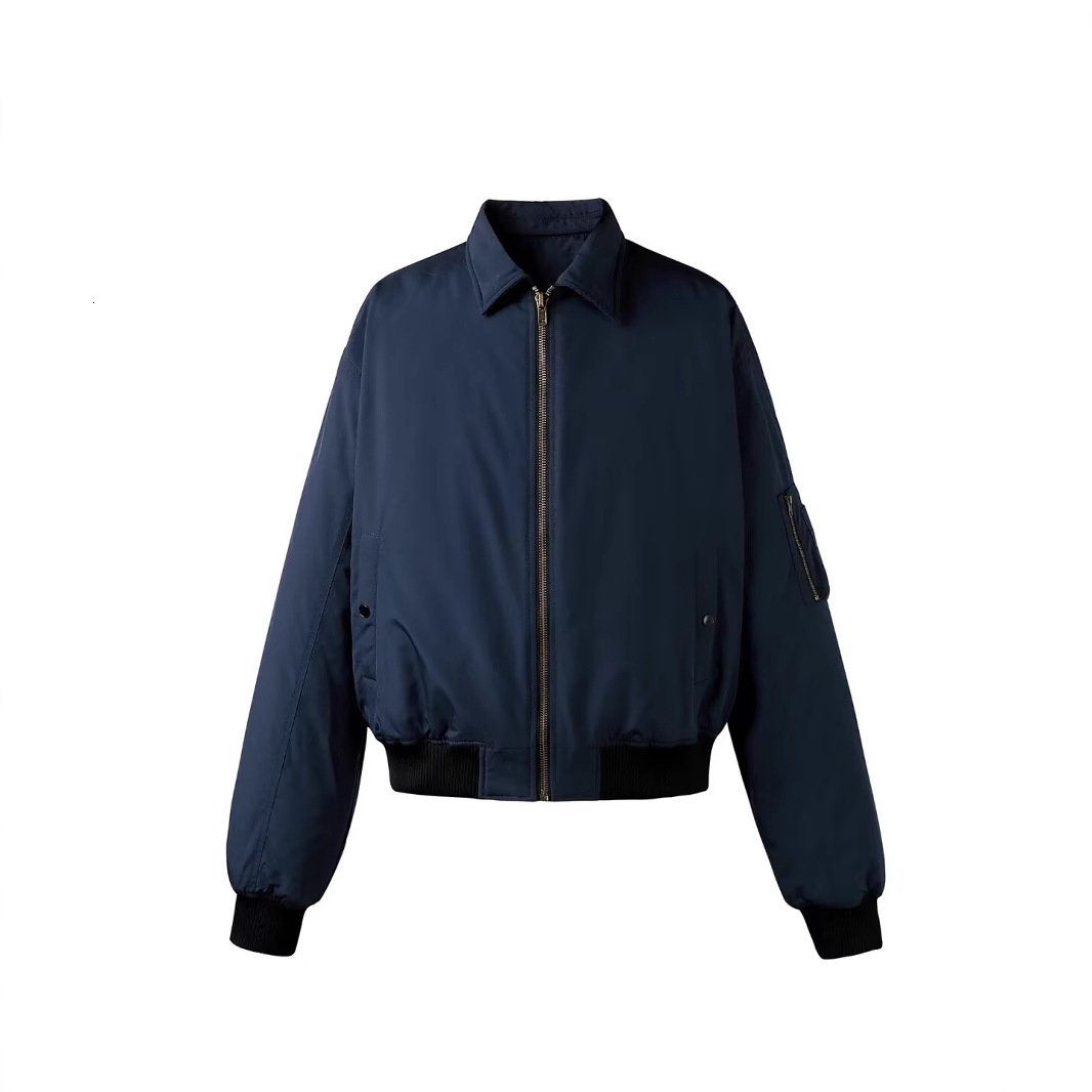 American Style Vibe Turn-down Collar Flight Jacket Men's Spring And Autumn New Trendy Brand Designer Jacket Casual Versatile Coat Top