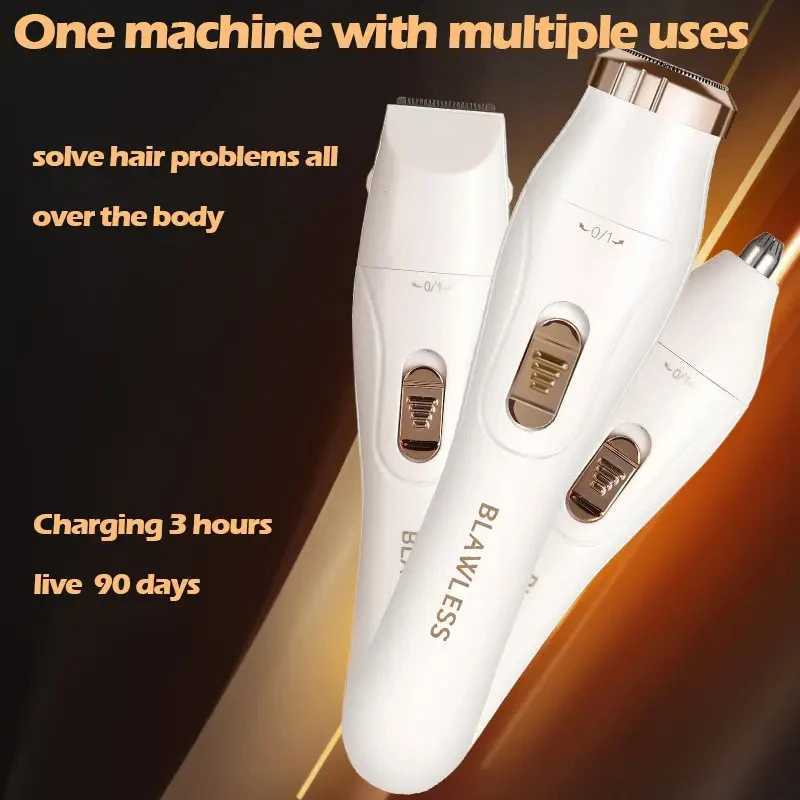 Electric Shaver for Women Female Razor Bikini Trimmer Facial Shavers for Ladies Body Underarms Legs Portable Painless Epilator J251117