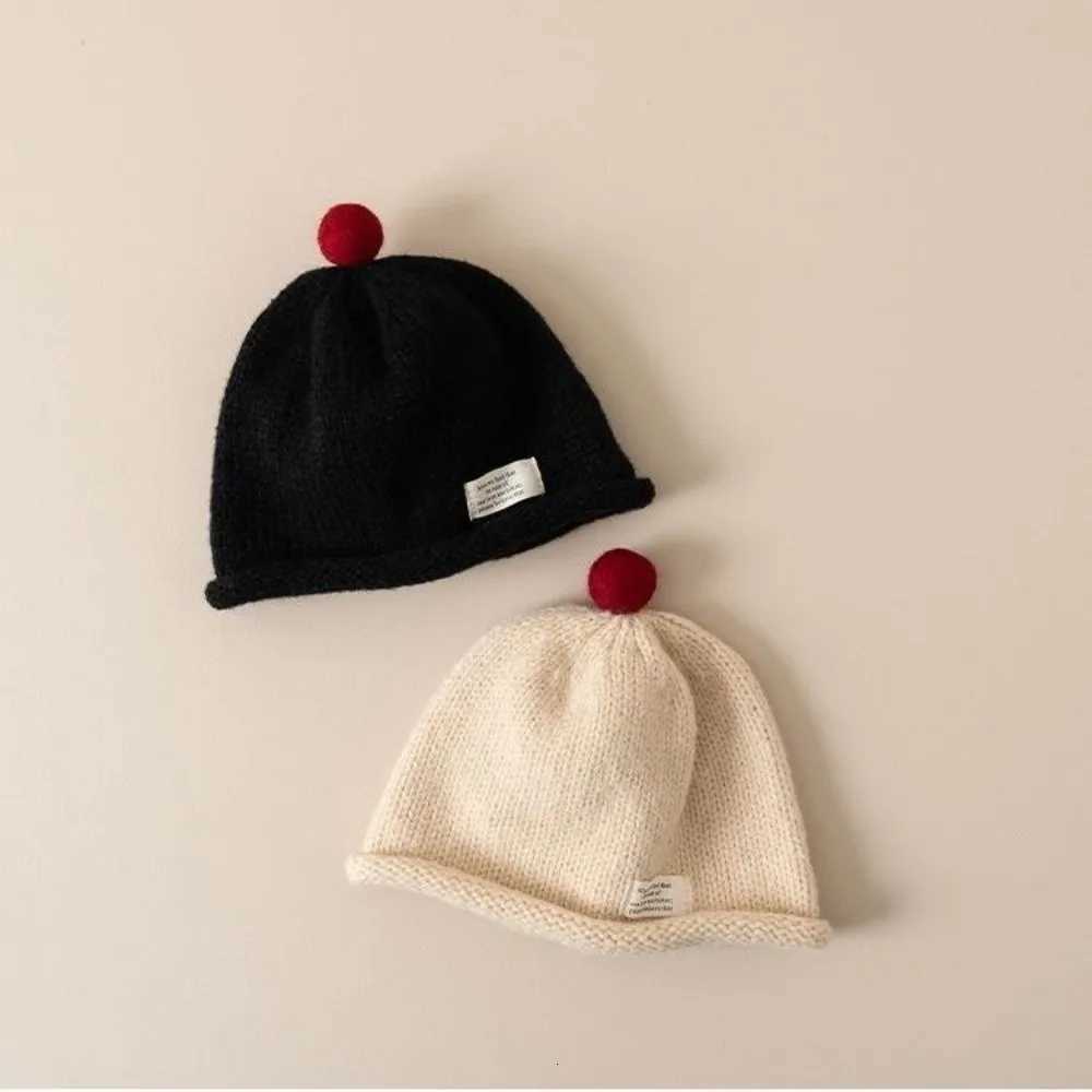 Fashion Solid Color Winter Baby Hat Warm Cute Design Infant Cap Soft Comfortable Landlord Hat Kids Boy Girl251028