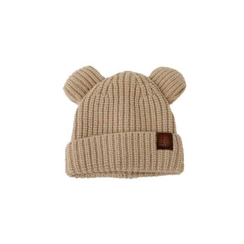 Baby Knit Hat Autumn Winter Newborn Cap for Boys Girls Adorable Stylish Knitted Beanie Kids Hat251028