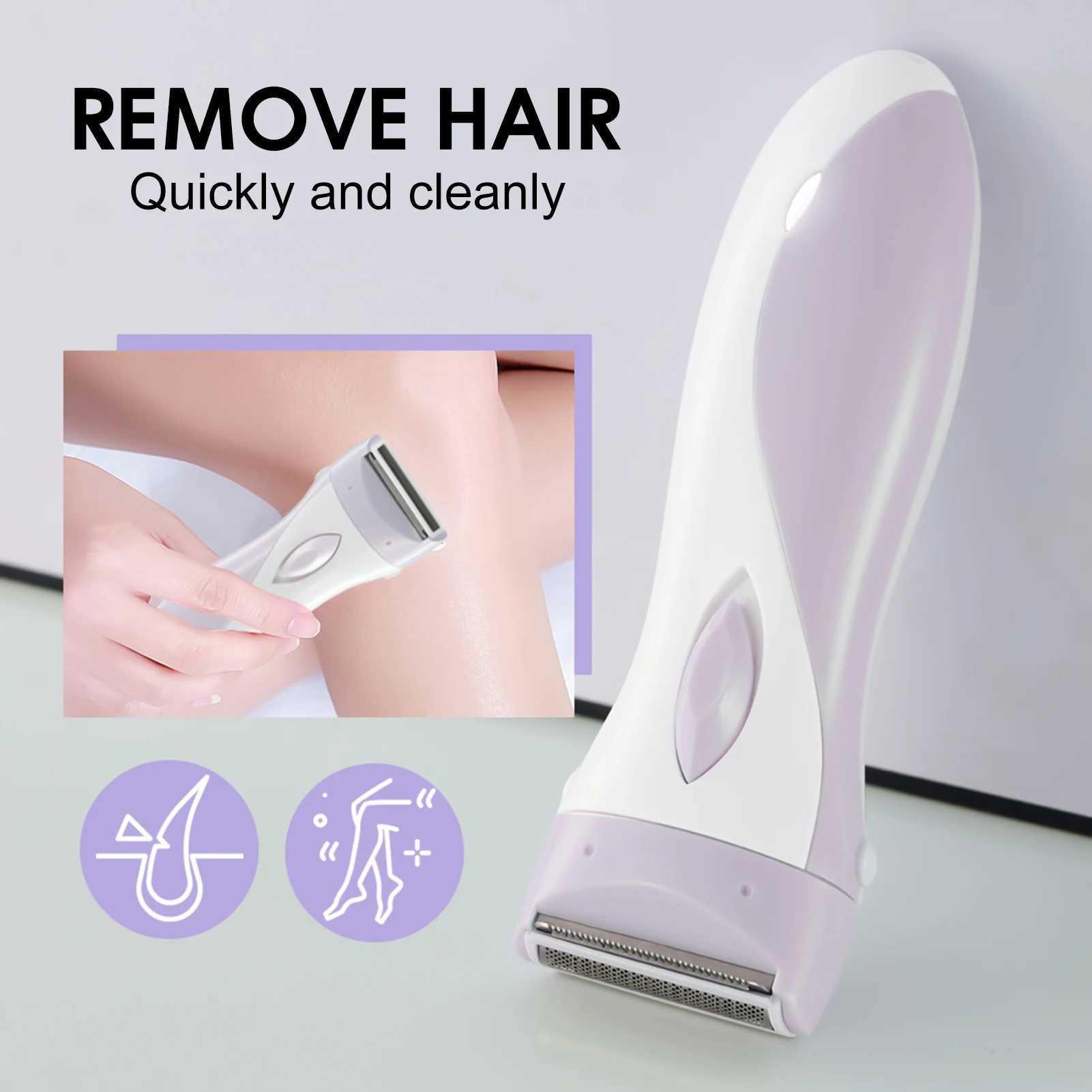 Women Epilator Electric Rechargeable Hair Shaving machine Bikini intimate zone Painless Hair Removal Underarms Legshaver J251117