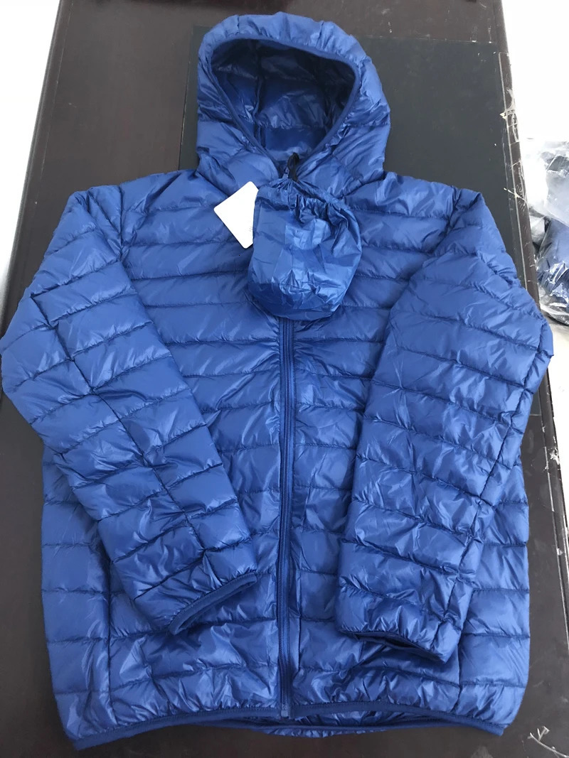 Winter Fashion Ultralight Duck Down Jacket Mens Hooded Streetwear Light Feather Coat Waterproof Warm Mens Clothing M5XL 251028