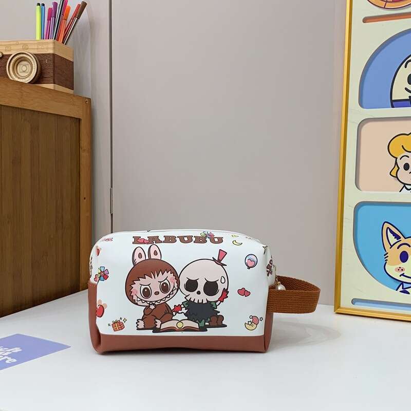 2025 Handheld Small Square Portable Makeup for Women Large Capacity Skincare Travel Niche Storage Bag