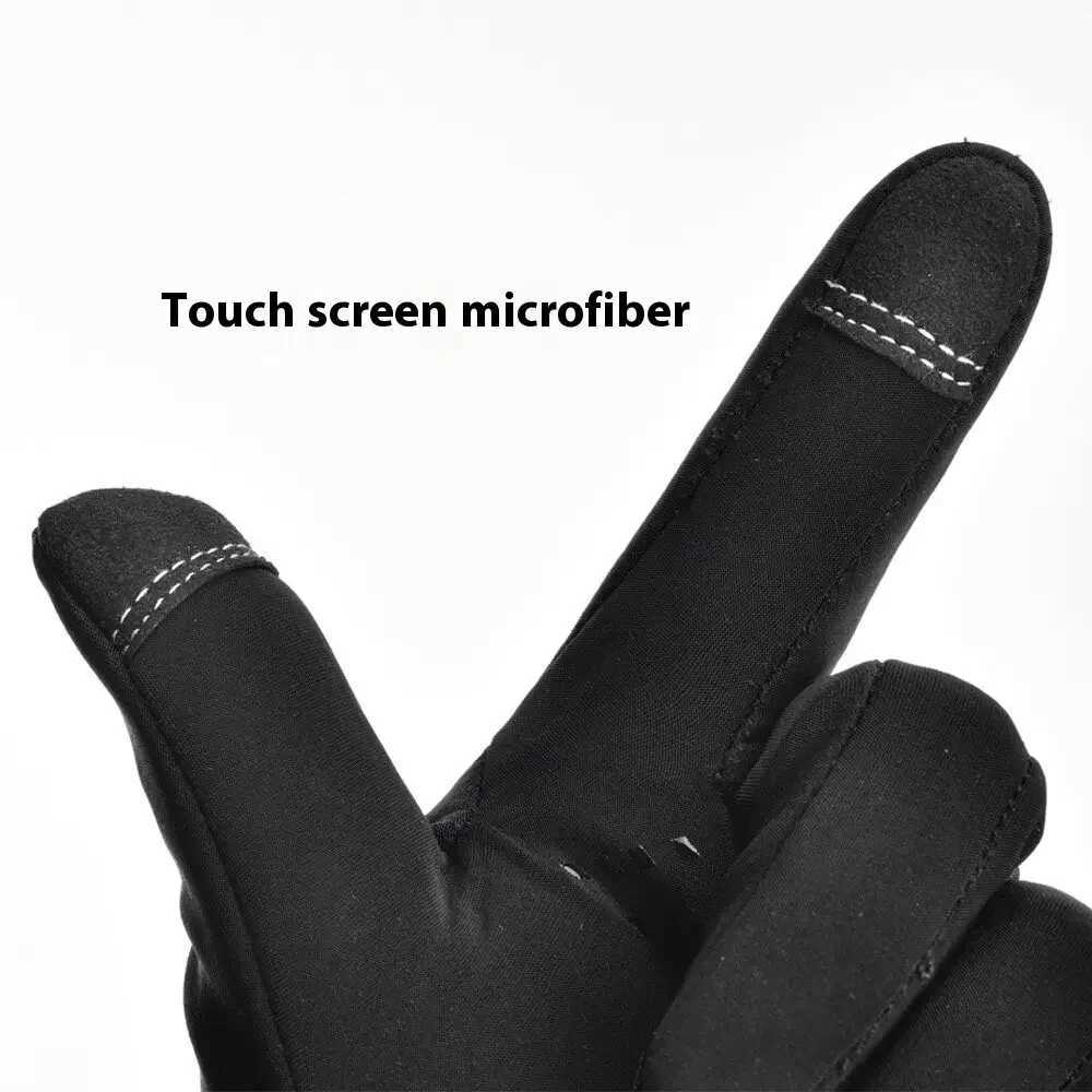 Thermal Touchscreen Cycling Gloves Windproof WaterResistant Winter Bike Gloves with AntiSlip Grip J251029