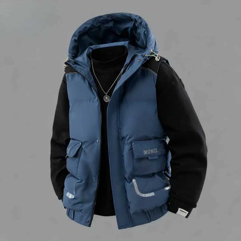 2025 Autumn and Winter Mens New Vest JacketWarmHighqualityComfortableSimpleFashionableCasual Vest for Men W251029