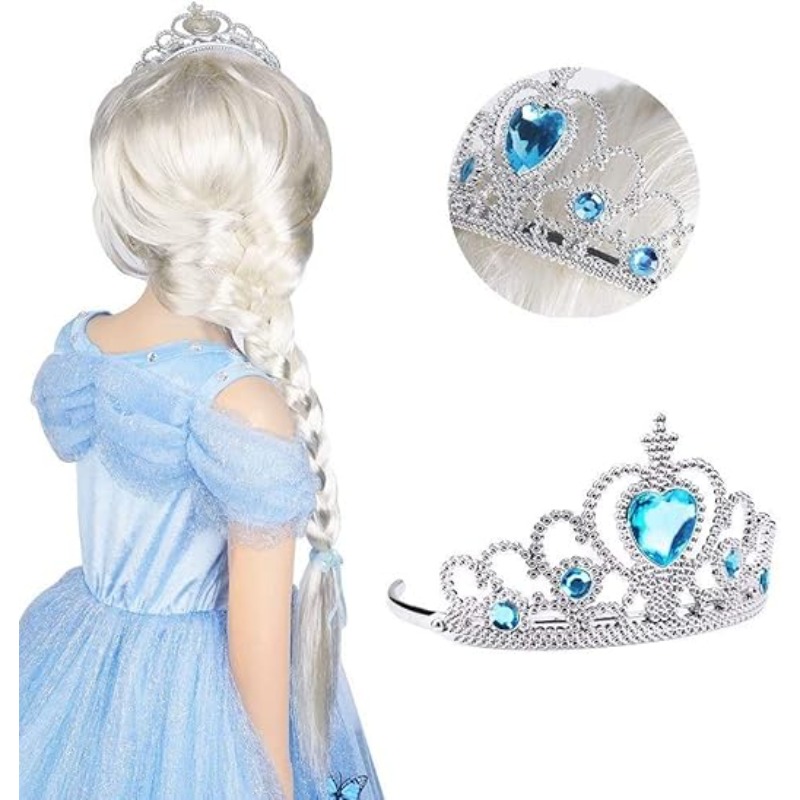 Toddler Girl's Complete Fantasy Play Dress-Up Ensemble - Includes Accessories