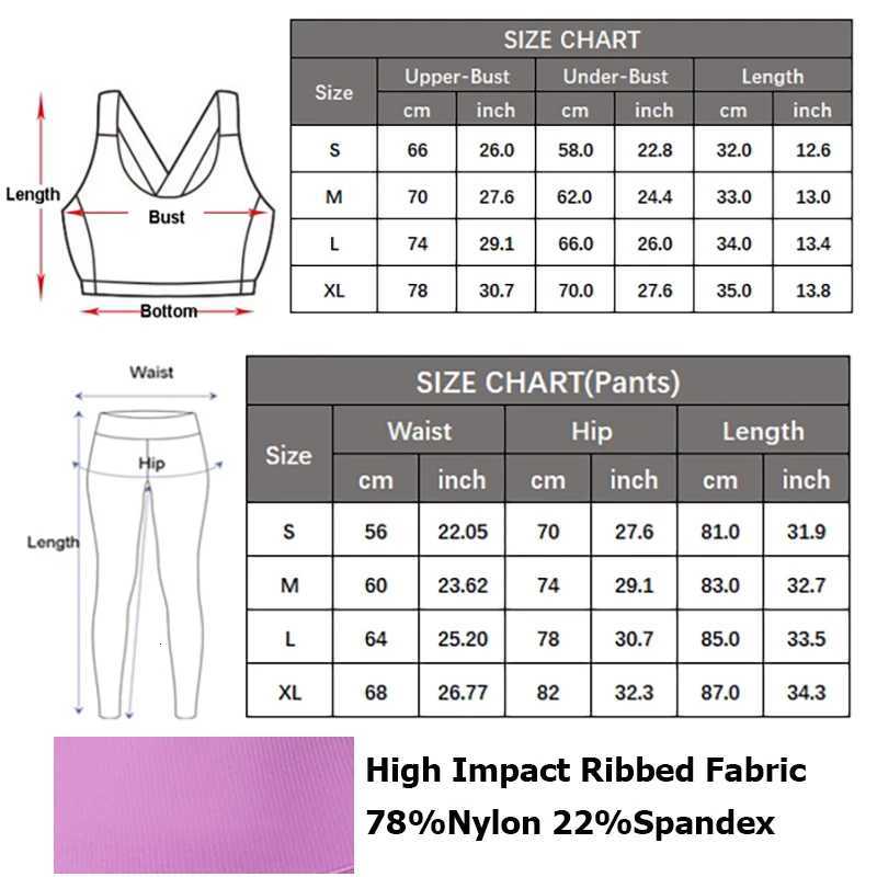 Two Pieces Fitness Yoga Set Women Solid Color Ribbed Gym Suit High Impact Breathable Running Sportswear Female Workout ClothesXJ251029