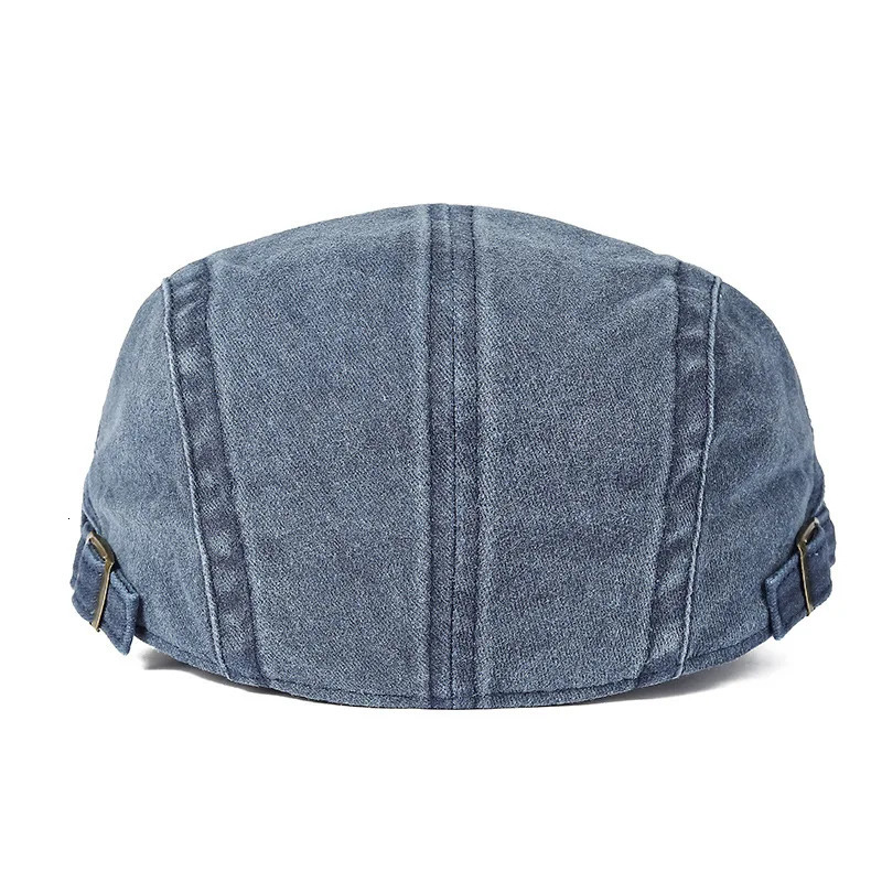 Spring Cotton Solid sboy Caps Flat Peaked Cap Men and Women Painter Beret Hats 251029