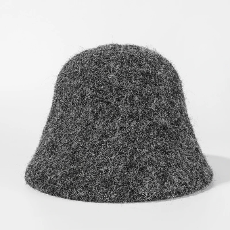 Fashion Ladies Winter Outdoor Warm Bucket Hat Womans Daily Casual Fisherman Cap Korean Style Classic Panama Hats 251029