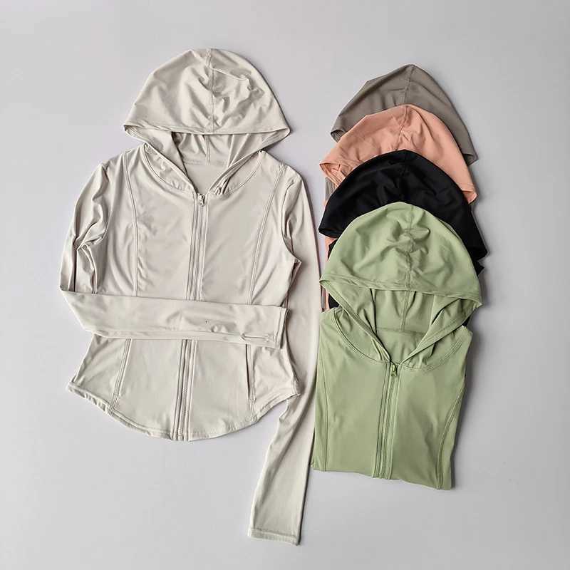 Women Yoga Jacket Long Sleeve Sports Tops Zip Fitness Shirt Winter Warm Hoodie Gym Top Activewear Running Coats Workout ClothesXJ251029