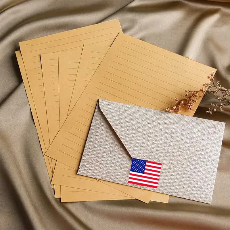 wholesale 2017-2025 Thank you for your letter General Postcard Envelope Postage Adhesive Tag Decorative Tag Decorative Stamp Diy Stickers