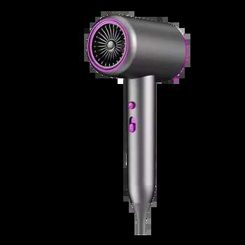 Professional Salon 2000W Ionic Hair Dryer DoubleLayer Air Inlet Aroma ThermoControl Light Display Hot Diffuser Electric L251029