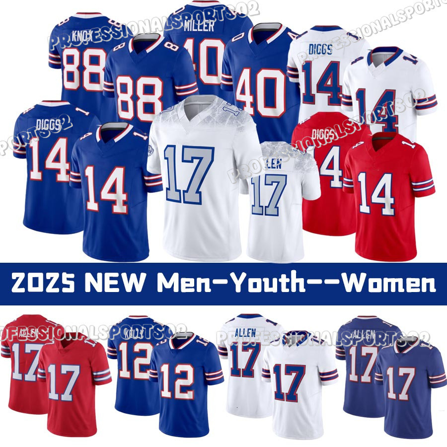 17 Allen 0 Coleman 86 Kincaid Buffalocity Bill Jerseys Joey Bosa Joshua Palmer Dawson Knox Football Jerseys