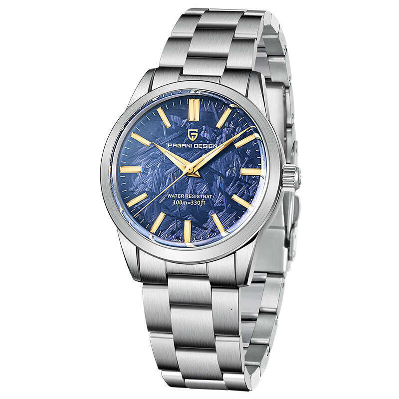 PAGANI DESIGN PD1734 Watch Stainless Steel Case 40mm Fashion Quartz Men's Wristwatch