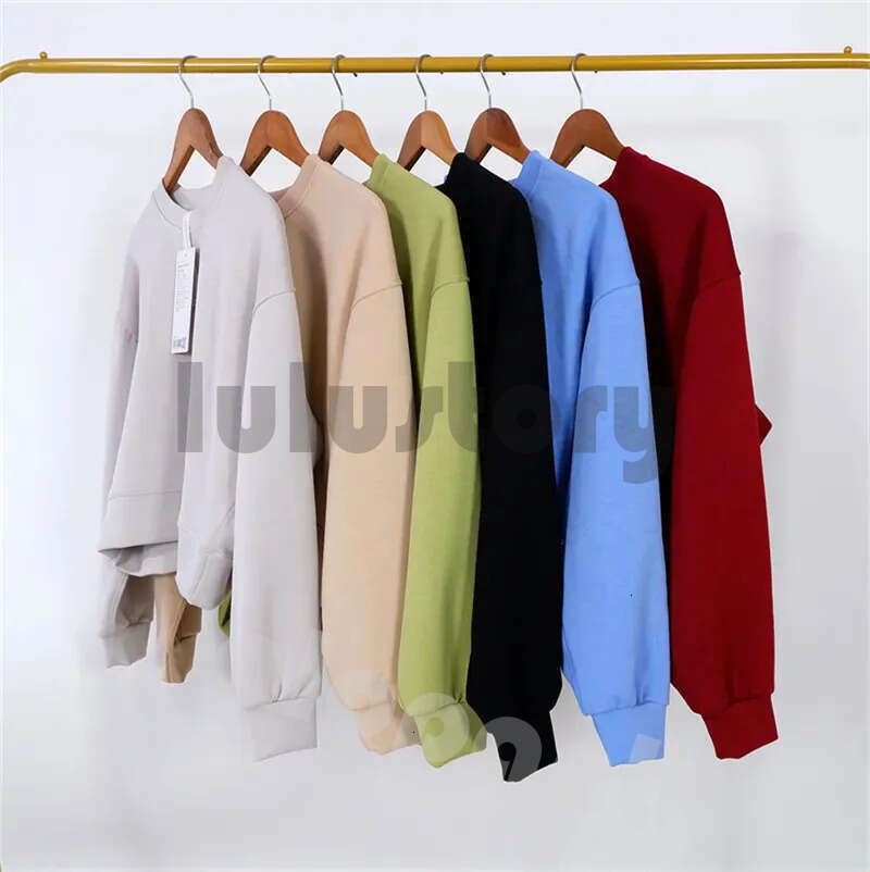 Women jackets Oversized Crew Neck luluity lemonism Sweatshirt Workout luluity lemonism set Top Yoga Gym Shirt Long Sleeve Blouse shirt yoga leggings