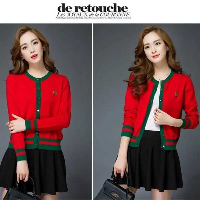 Womens Autumn Casual Simplicity Striped Oneck Long Sleeve Sweater Women Clothes Fashion Loose Allmatch Temperament Knitwear H251029