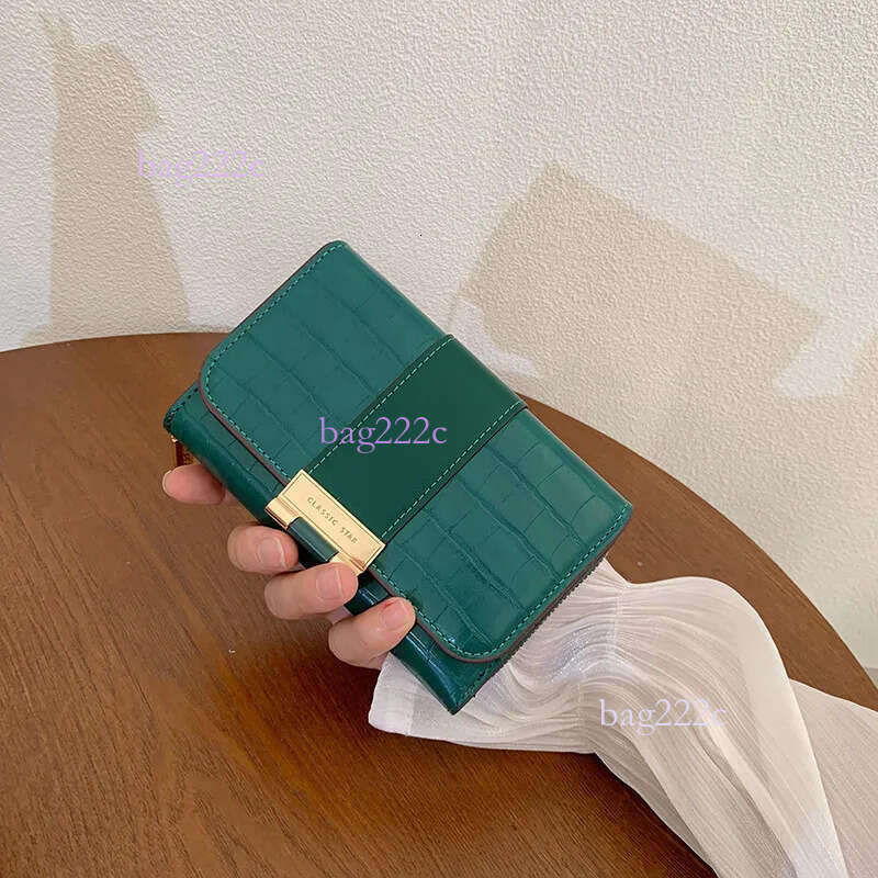 New Bag Women's INS Style Small High End Short Multi Functional Coin Fashion Designer Wallet