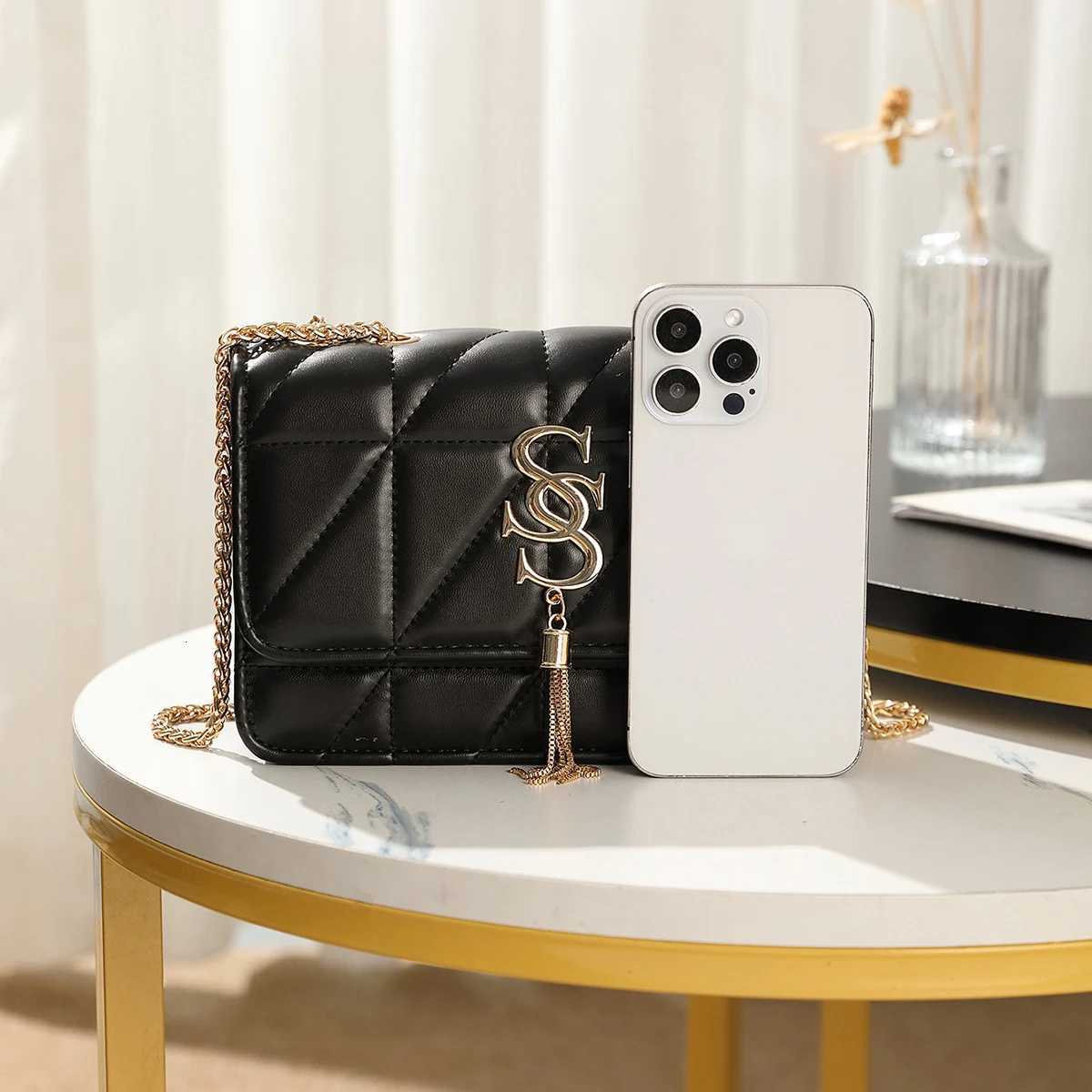 Designer Luxurious Lingge bag chain bag single shoder bag diagal cross style crossbody bag for wen Y251120