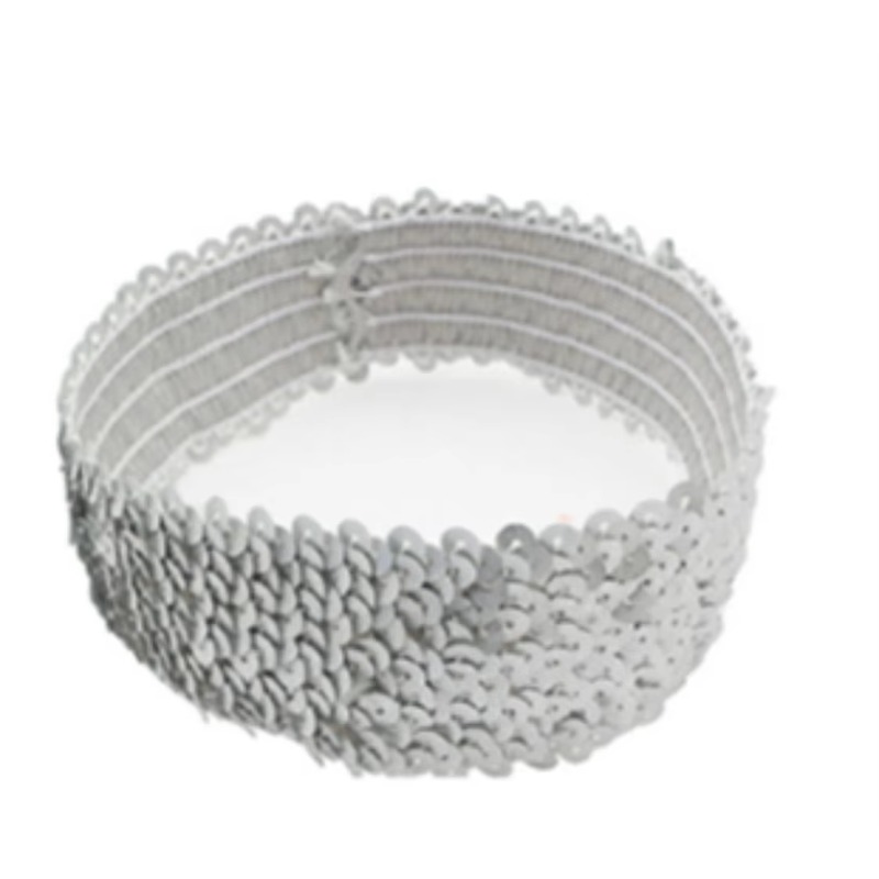 A collection of 6 disco accessories: mirror ball earrings, necklaces, bracelets, sunglasses, and sequined belts. Suitable for stage performances and w