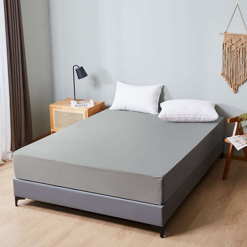 Spring Yafang Waterproof Bed Sheet Set Hotel Solid Color Brushed Baby Urine Barrier Mattress Protector Three-piece set