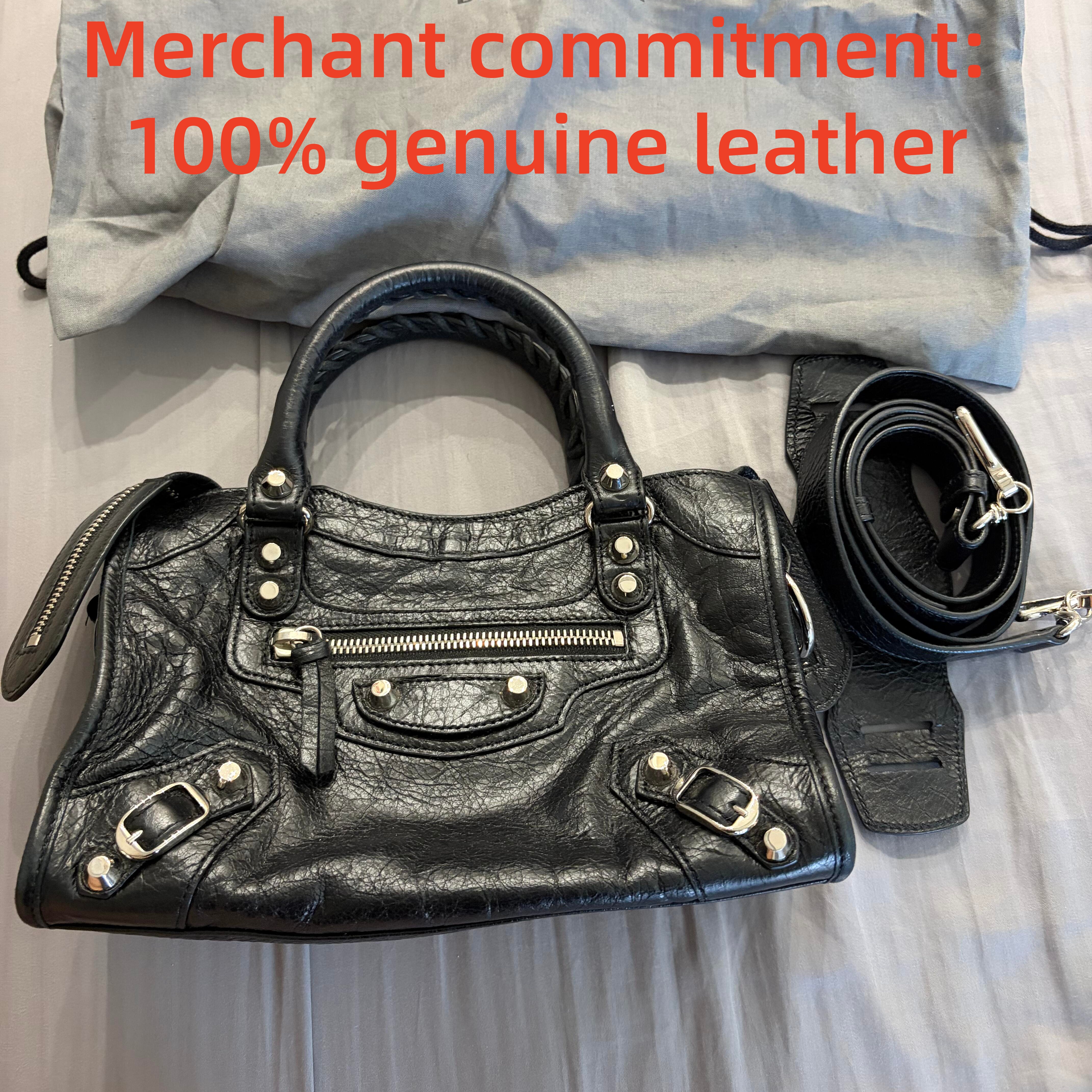 10a Luxury Designer bags genuine leather Womens mens LE CITY tote bag rivet Motorcycle bag suede crossbody Shoulder bag high capacity travel bags