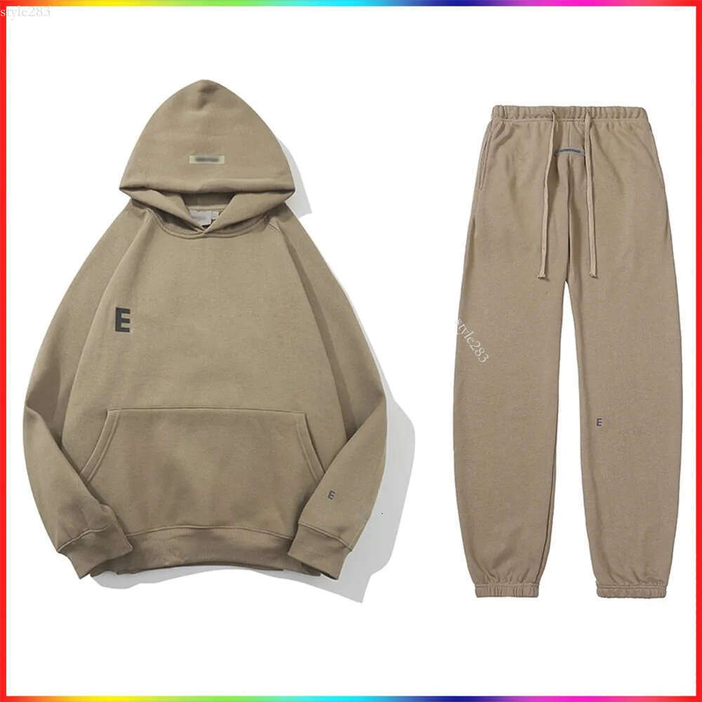 essentials Baggy Hoodie & Sweatpants Set for Men essential - Oversized Pullover Tracksuit, essentielss Hip Hop Style 9b9