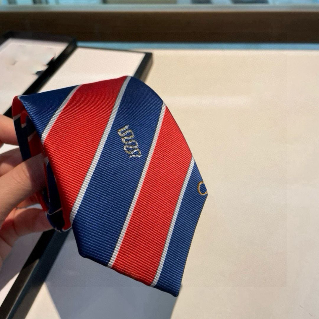 Luxury High Quality Men's Tie Silk Necktie black blue Aldult Jacquard Party Wedding Business Tie Woven Fashion Top Fashion Designer Hawaii Neck Ties