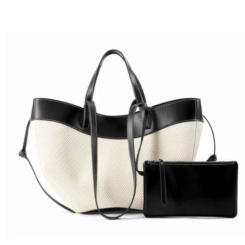 2025 New Large Capacity Wing Bag for Women, Premium Sensory Fabric Shoulder Bag, Lightweight Luxury Niche Design
