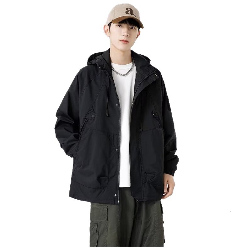Designer Jacket Mountain Style Outdoor Sports Jacket For Men And Women Spring And Autumn Casual Versatile Hiking Hooded Workwear Coat