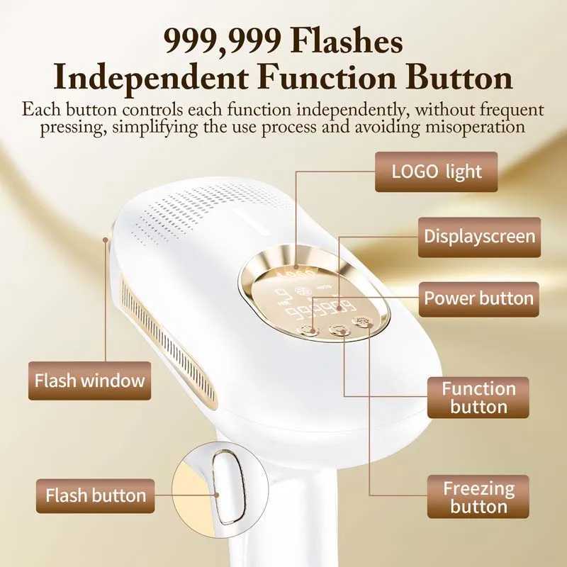 Lazer Epilator Handy Electric Depilator Ice Cooling Portable Permanent Battery Painless Ipl Laser Hair Removal J251117
