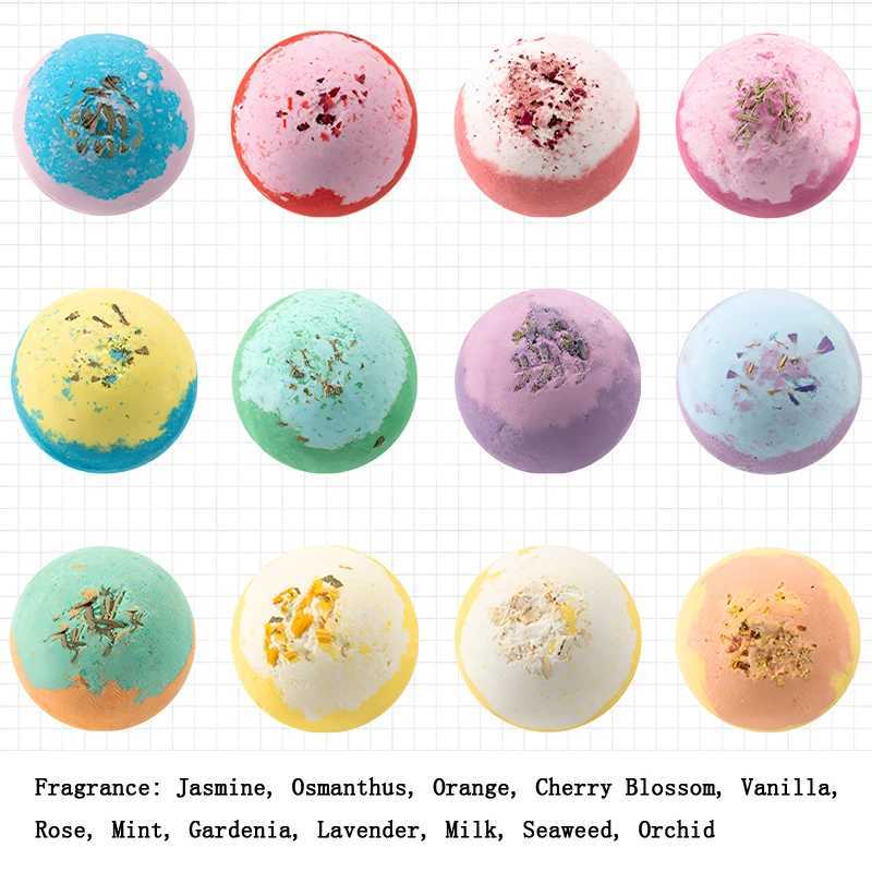 12pcs Bath Bomb Gift Box Body Care Spa Bath Rich in Essential Oils Moisturizing Dry Skin Suitable for Women and Men L251029