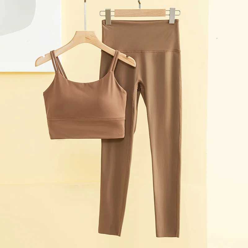 Women Yoga Suit Sports Bra Scrunch Butt Workout Leggings Yoga Pant Sets 2 Piece Sets Women Gym Outfit Sport Set Gym SetsXJ251029