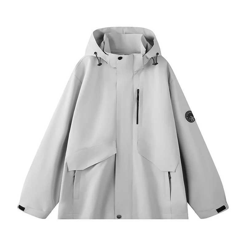 2025 Autumn Windbreaker Men Hiking Jackets Hot Sell Waterproof Windproof Breathable Golf Running Mountaineering Camping Hooded J251029