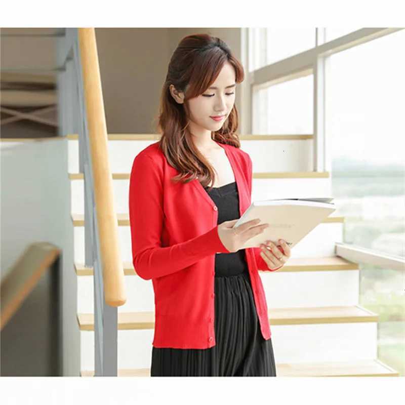 Sweater Knitted Cardigan Button Jacket 2025 Spring Autumn Vneck Loose Large Size Long Sleeve Casual Tops For Women Sweater 4XLT251028