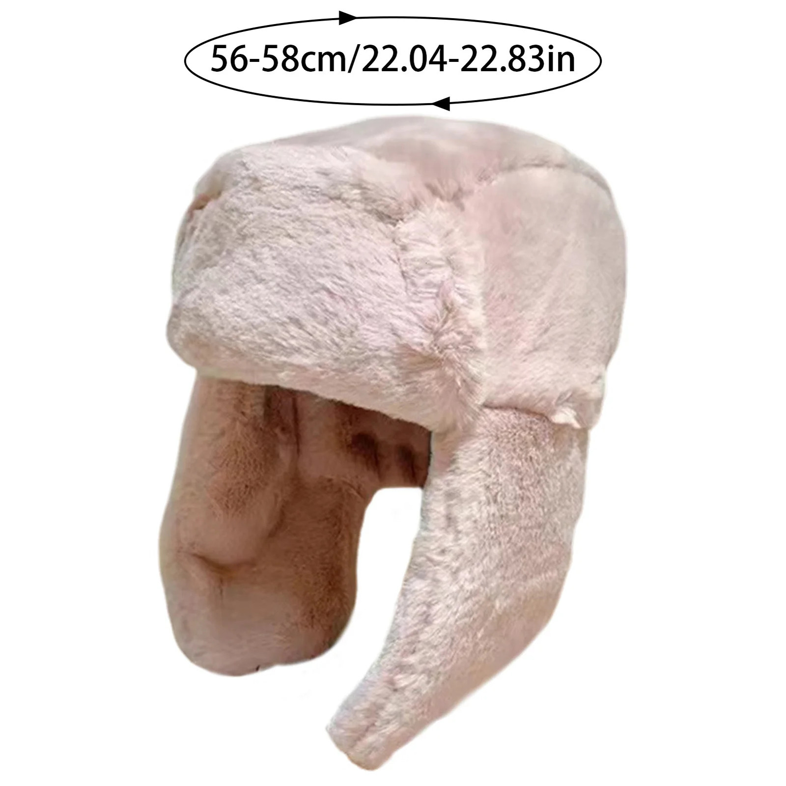 Soft Plush Winter Riding Hat Outdoor Cycling Warm and Cold Plush Hat for Outdoor Fishing Trip Shopping 251029